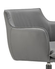 Ronja Swivel Lounge Chair with Black Steel Base - Kansas City Office Furniture