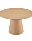 Wesley 53" Wood Veneer Round Table - Kansas City Office Furniture