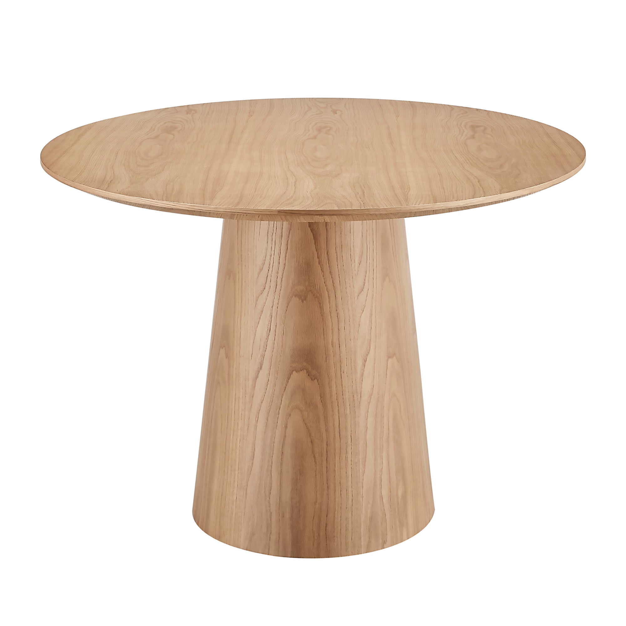 Wesley 53&quot; Wood Veneer Round Table - Kansas City Office Furniture