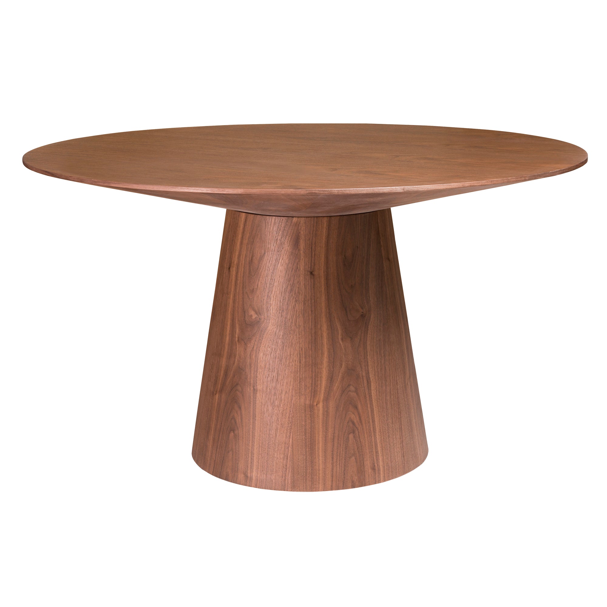 Wesley 53&quot; Wood Veneer Round Table - Kansas City Office Furniture