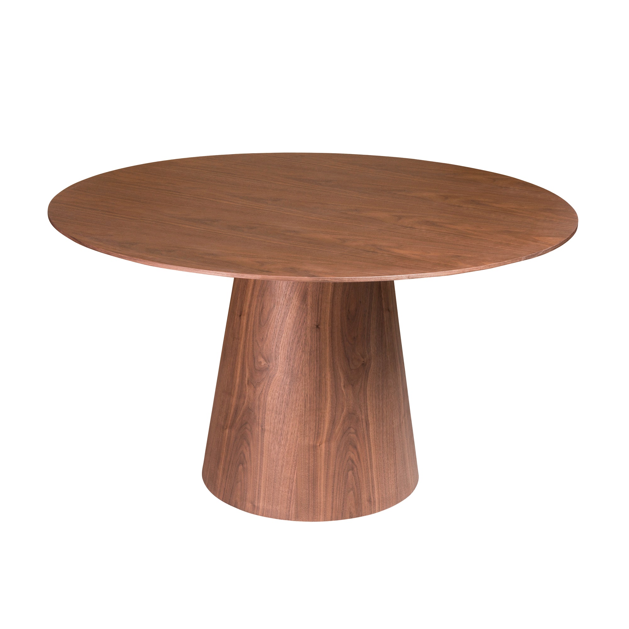 Wesley 53&quot; Wood Veneer Round Table - Kansas City Office Furniture