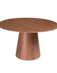 Wesley 53" Wood Veneer Round Table - Kansas City Office Furniture