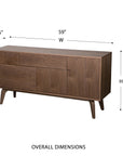 Lawrence 59"W Buffet - Kansas City Office Furniture