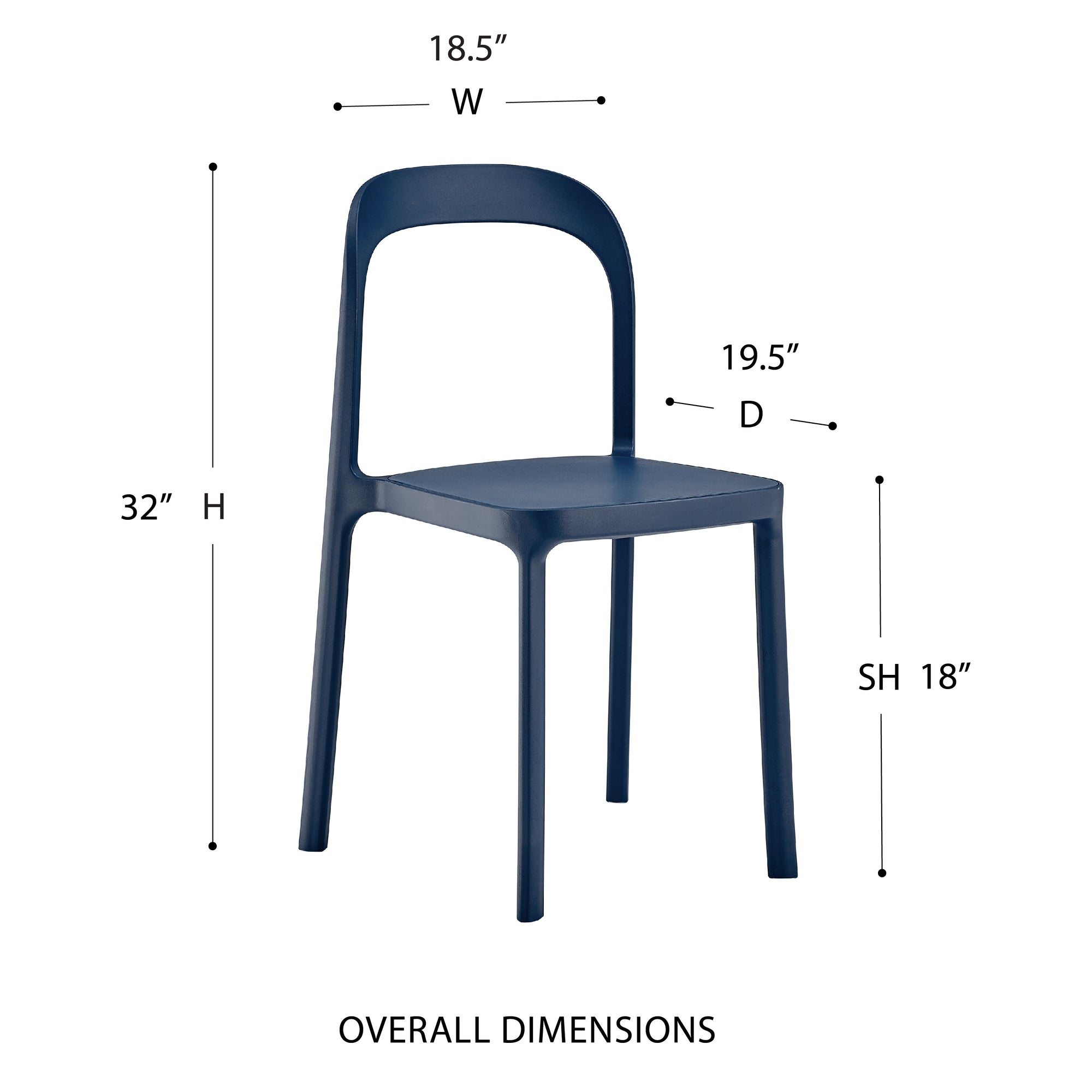 Lance Stackable Side Chair - Set of 2 - Kansas City Office Furniture