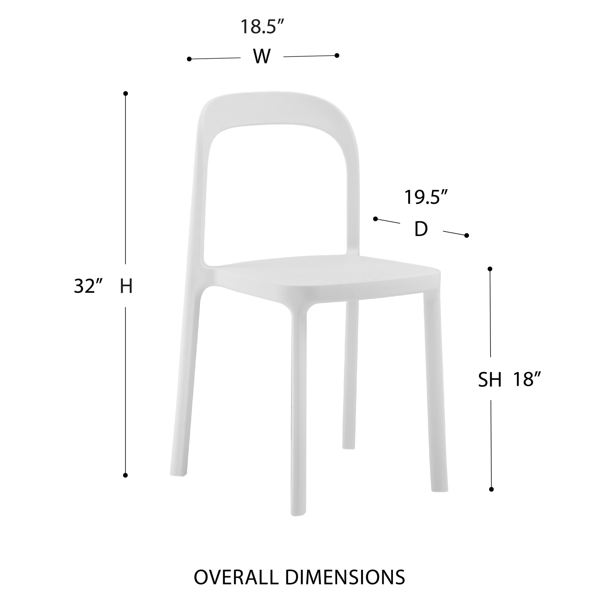 Lance Stackable Side Chair - Set of 2 - Kansas City Office Furniture