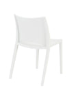 Leslie Stacking Chair in White - Set of 2 - Kansas City Office Furniture