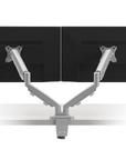 Back view. EPPA2 Dual Monitor Arm, adjustable monitor support. Kansas City office accessories.