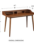 Flavio Office Desk - Kansas City Office Furniture