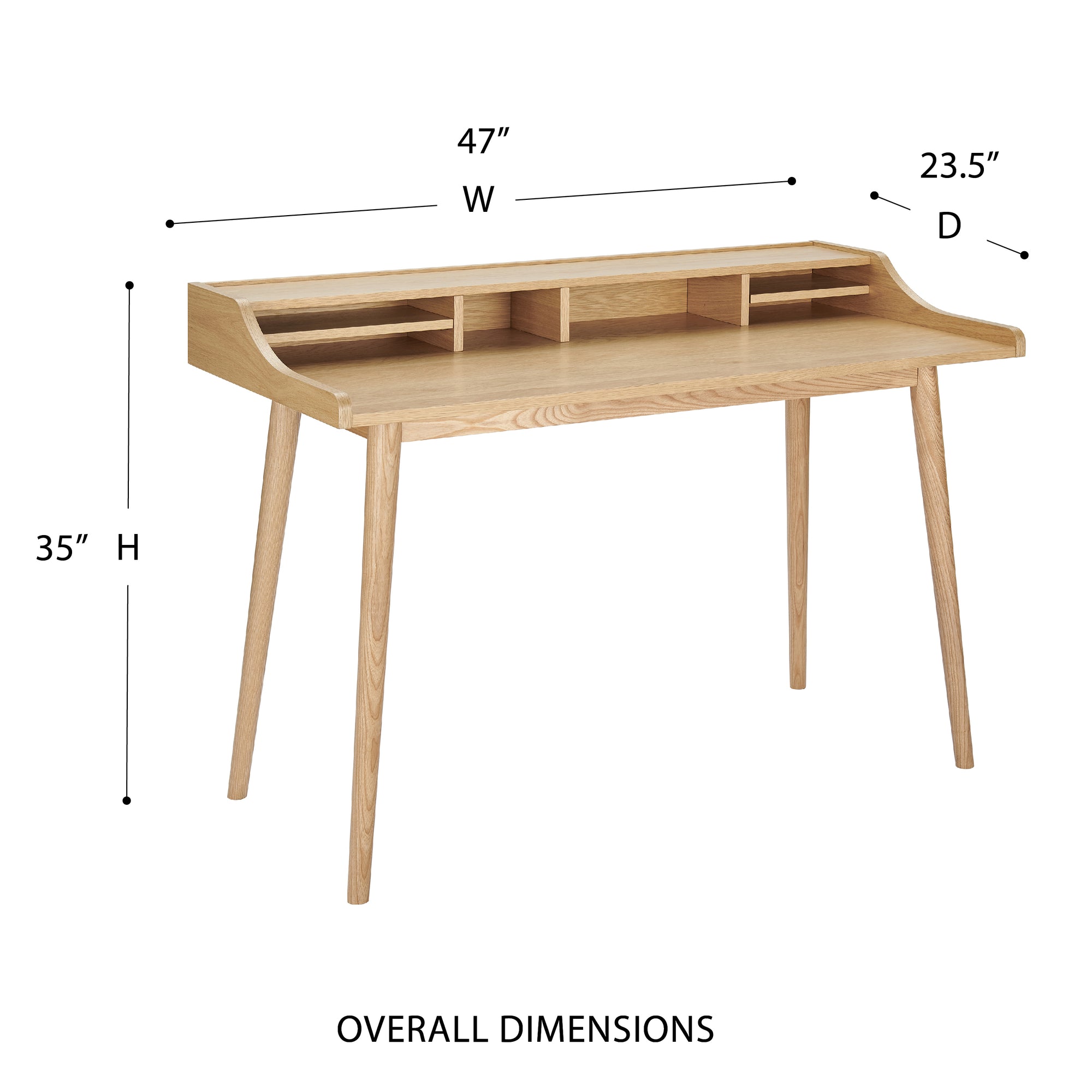 Flavio Office Desk - Kansas City Office Furniture