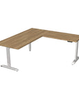 L-Unit Sit-to-Stand Height Adjustable 72"x72" Desk - Kansas City Office Furniture