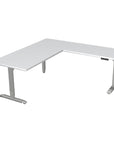 L-Unit Sit-to-Stand Height Adjustable 72"x72" Desk - Kansas City Office Furniture