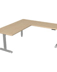 L-Unit Sit-to-Stand Height Adjustable 72"x72" Desk - Kansas City Office Furniture