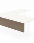 Clear Design Laminate Desk Modesty Panel, Kansas City Office Design