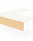 Clear Design Laminate Desk Modesty Panel, Kansas City Office Design