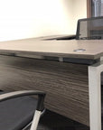 Clear Design Laminate Desk Modesty Panel, Kansas City Office Design