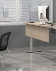 Clear Design Laminate Desk Modesty Panel, Kansas City Office Design