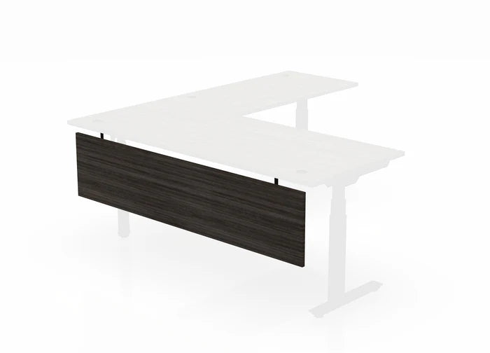 Clear Design Laminate Desk Modesty Panel, Kansas City Office Design