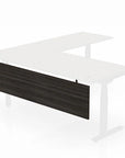 Clear Design Laminate Desk Modesty Panel, Kansas City Office Design