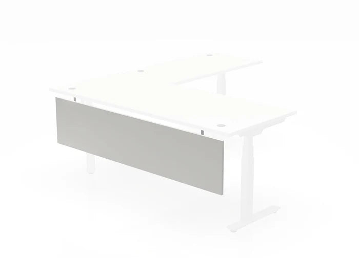 Clear Design Laminate Desk Modesty Panel, Kansas City Office Design