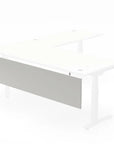 Clear Design Laminate Desk Modesty Panel, Kansas City Office Design