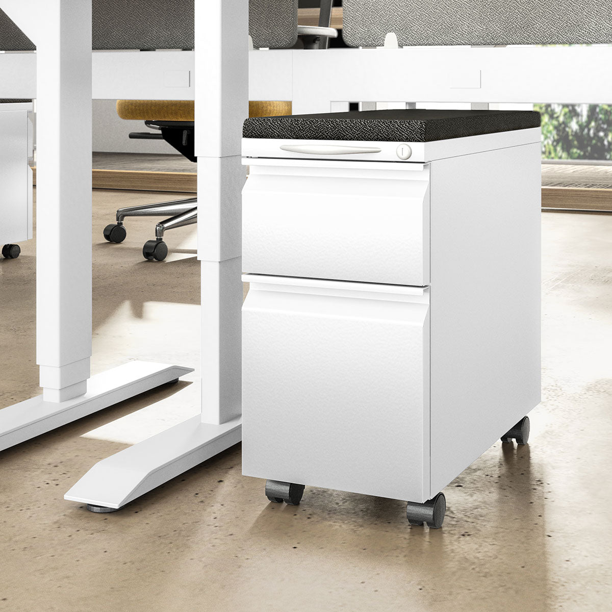 Slim Mobile B/F Storage Pedestal - Kansas City Office Furniture