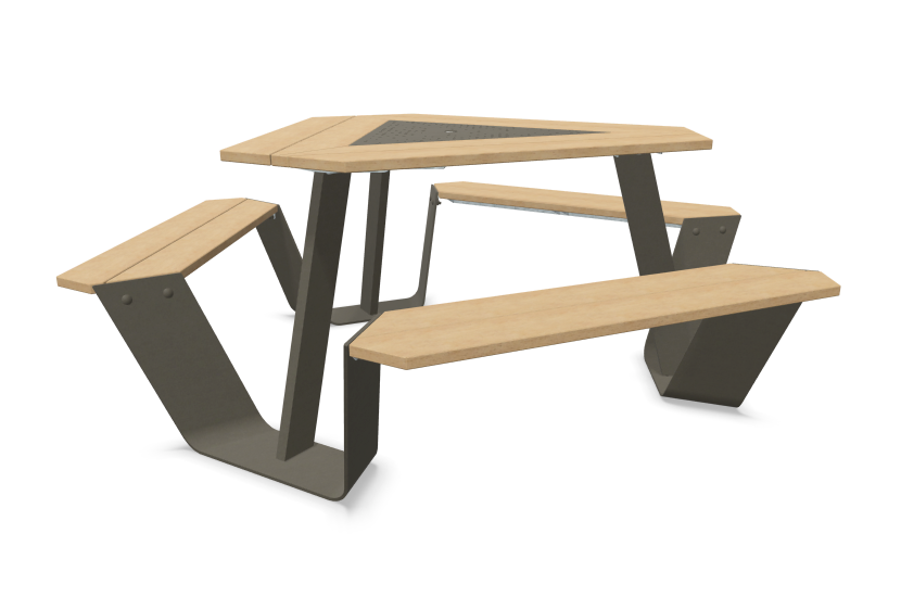 Outdoor Anker Picnic Table - Kansas City Office Furniture