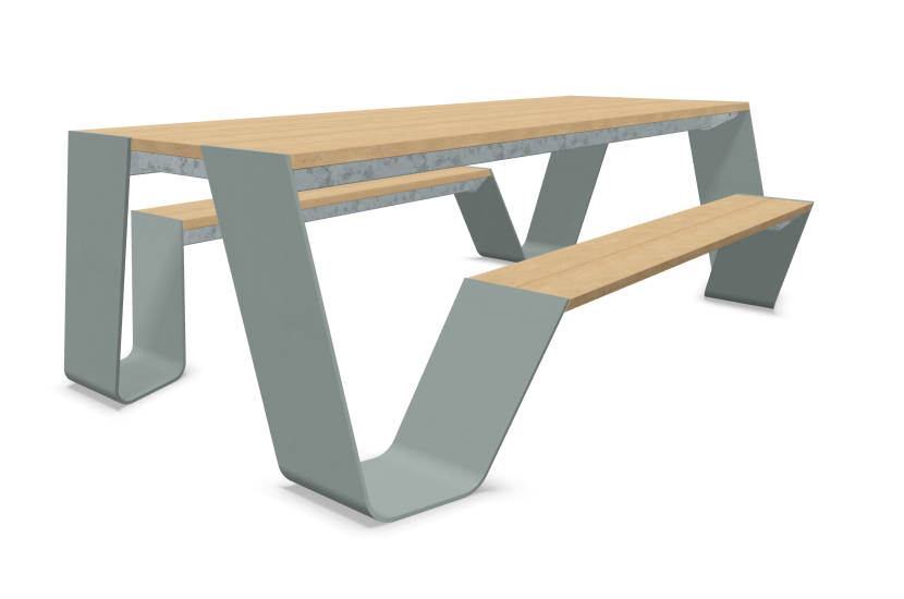 Outdoor Hopper Picnic Table - Kansas City Office Furniture