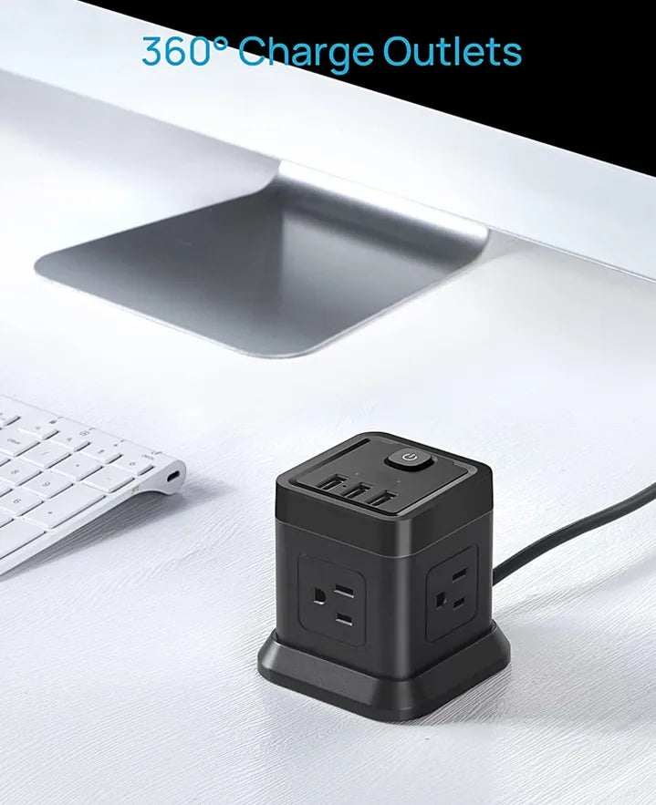 Desktop Power & USB Cube - Kansas City Office Furniture