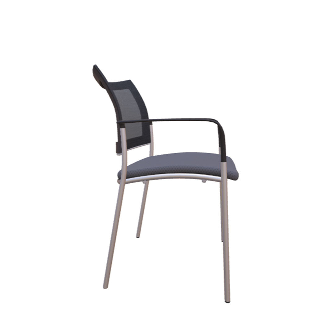 Extra Guest Mesh Back Side Chair - Kansas City Office Furniture