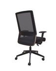 Freeride Mid-Back Grey Mesh Desk Chair - Kansas City Office Furniture