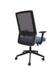 Freeride Mid-Back Grey Mesh Desk Chair - Kansas City Office Furniture