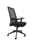 Freeride Mid-Back Grey Mesh Desk Chair - Kansas City Office Furniture