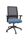 Freeride Mid-Back Grey Mesh Desk Chair - Kansas City Office Furniture