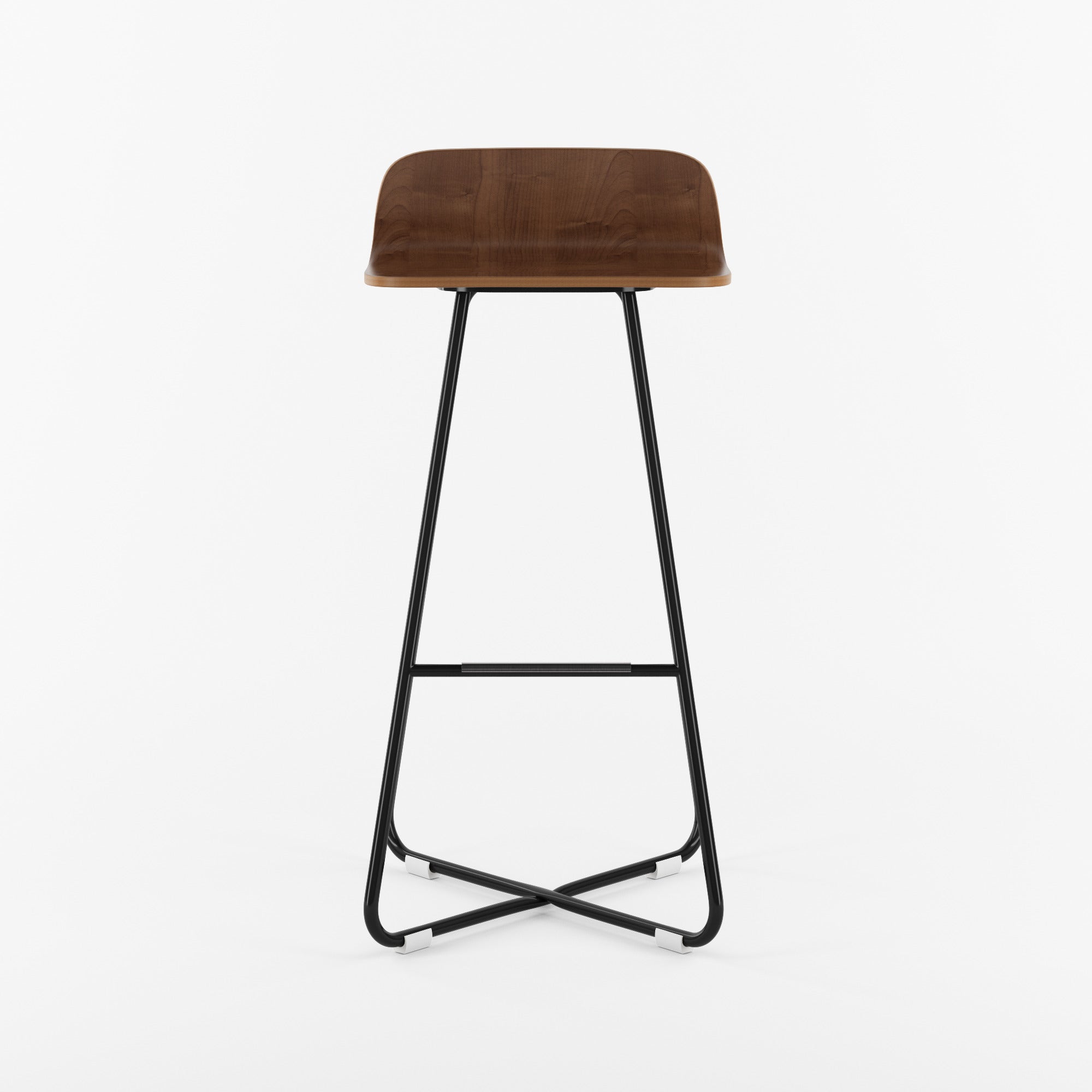 Harper X-Base Low-Back Barstool - Kansas City Office Furniture