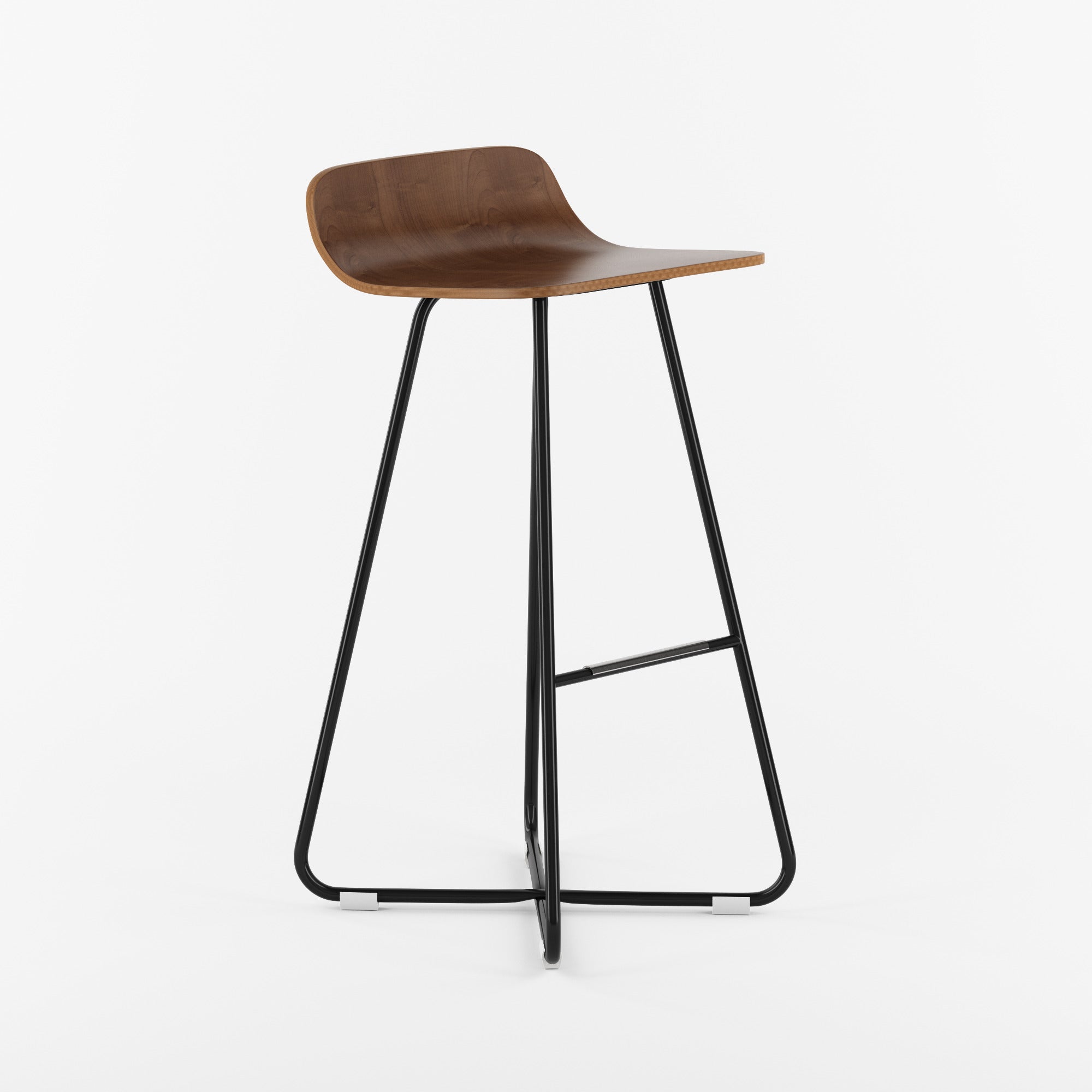 Harper X-Base Low-Back Barstool - Kansas City Office Furniture