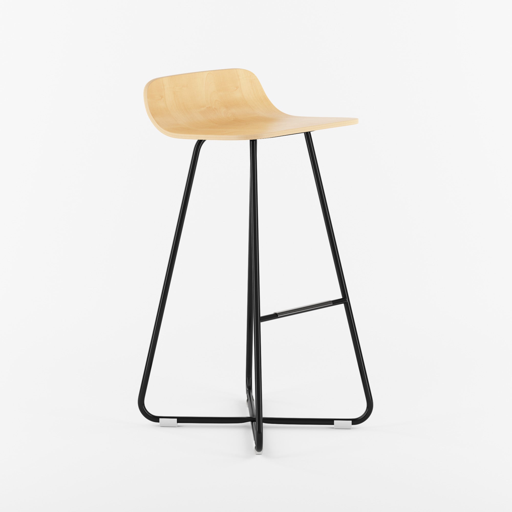 Harper X-Base Low-Back Barstool - Kansas City Office Furniture