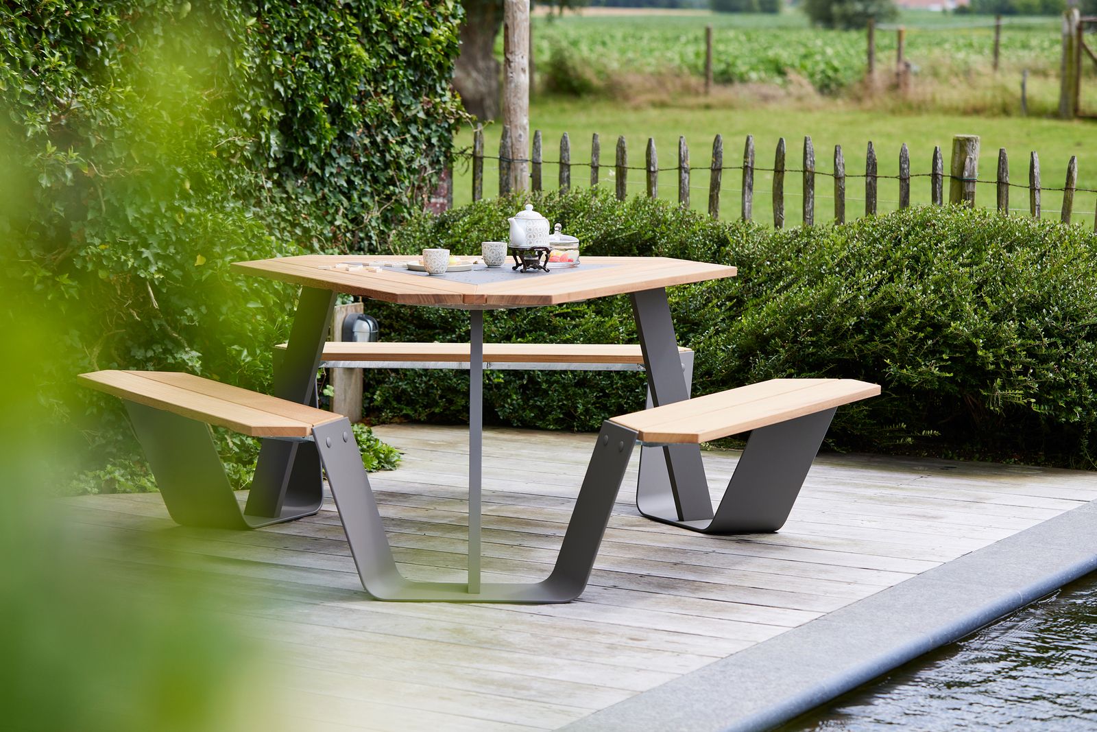 Outdoor Anker Picnic Table - Kansas City Office Furniture