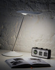 Horizon 2.0 Adjustable LED Desk Lamp in Silver - Kansas City Office Furniture