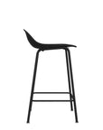 Kin Low-Back Counter Stool with Metal Legs, Kansas City Office Furniture