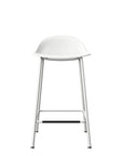 Kin Low-Back Counter Stool with Metal Legs, Kansas City Office Furniture