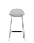 Kin Low-Back Counter Stool with Metal Legs, Kansas City Office Furniture