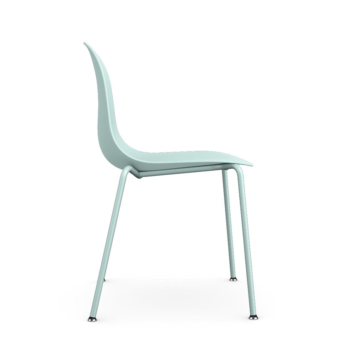 Allermuir Kin Side Chair with Metal Legs, Kansas City Office Furniture