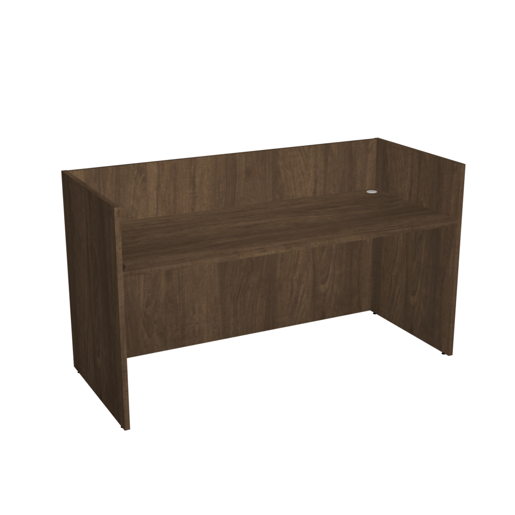 L-Shaped Reception Desk with Full Pedestals 71"x72" - Kansas City Office Furniture