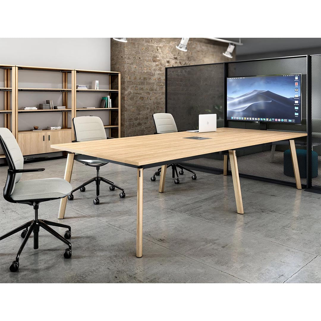 Liguori Rectangle Conference Table, Kansas City Office furniture