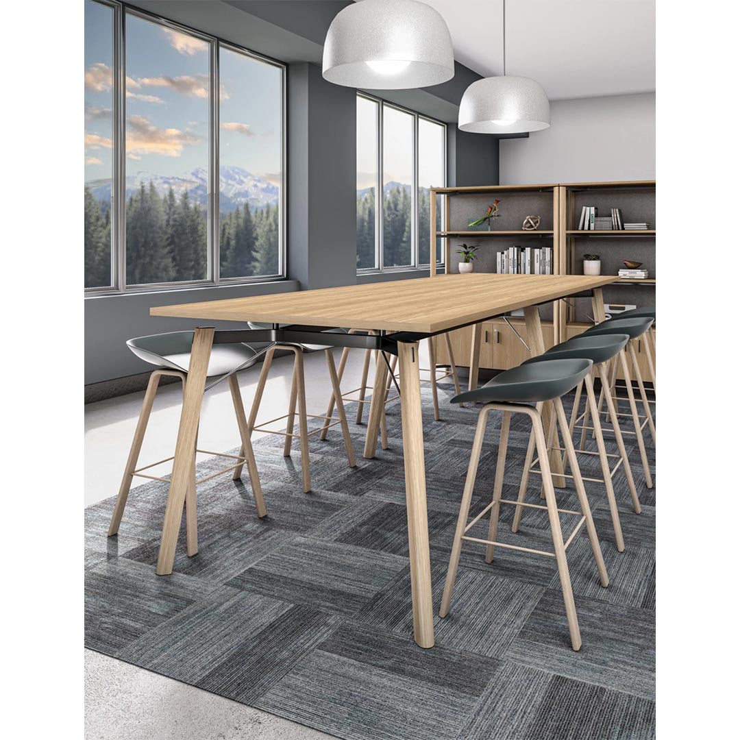 Liguori Rectangle Conference Table, Kansas City Office furniture