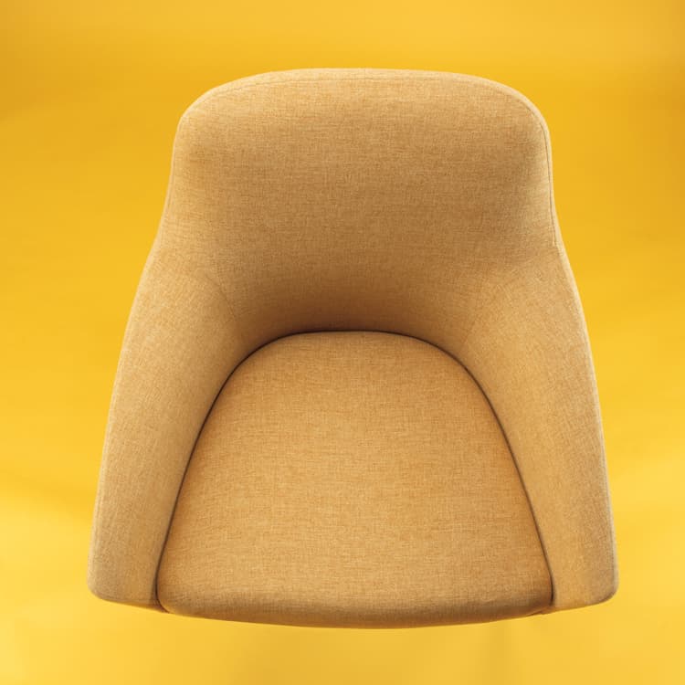 Birds eye view of SitOnIt Gobi Mid-Back Modern Lounge Chair, Kansas City Office furniture