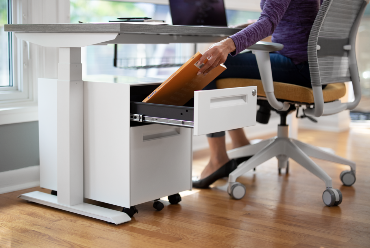 Two-Drawer Mobile Pedestal - Kansas City Office Furniture