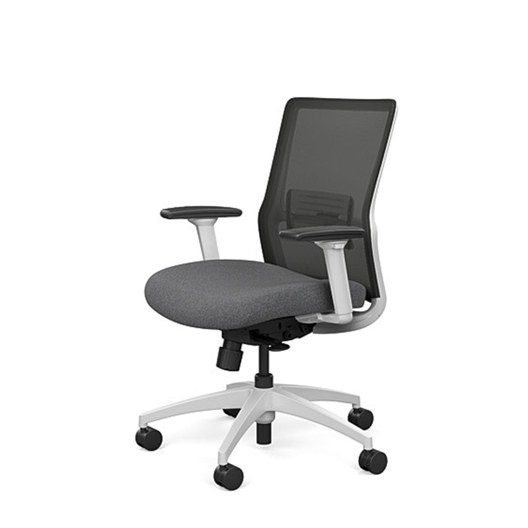 Novo Mid-Back, Mesh-Back Desk Chair - Kansas City Office Furniture