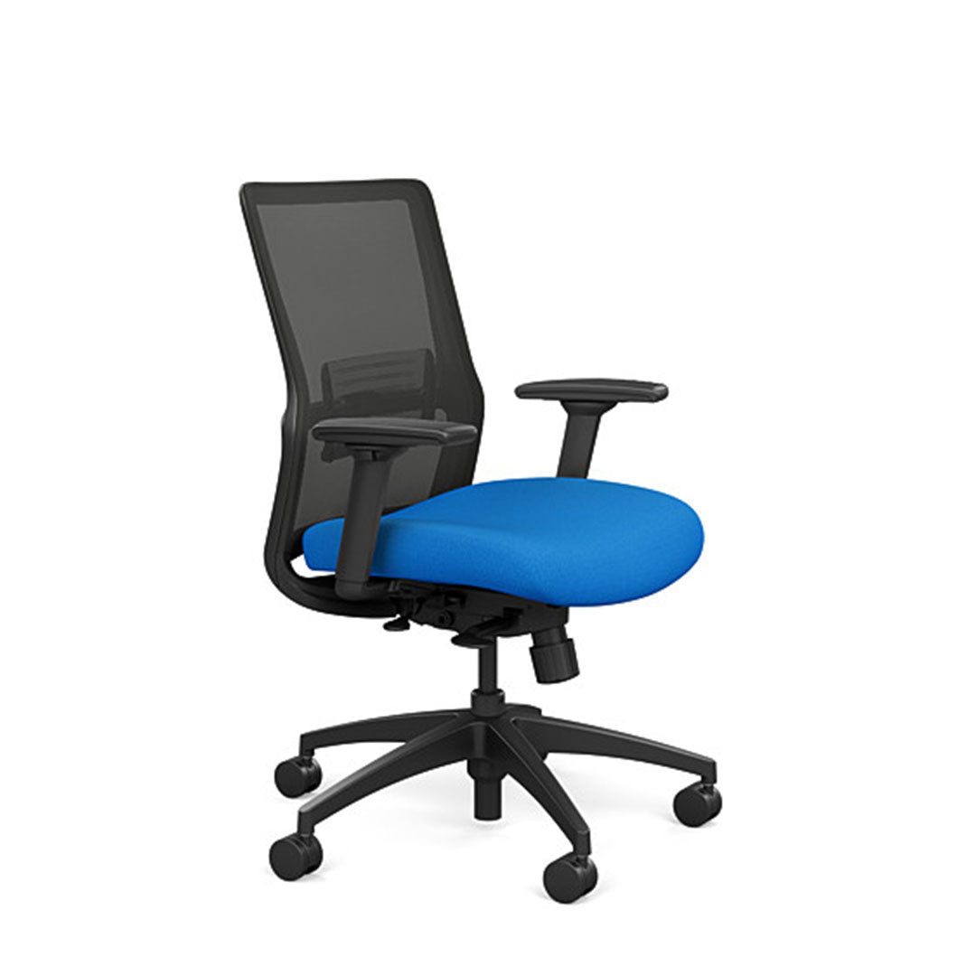 Novo Mid-Back, Mesh-Back Desk Chair - Kansas City Office Furniture