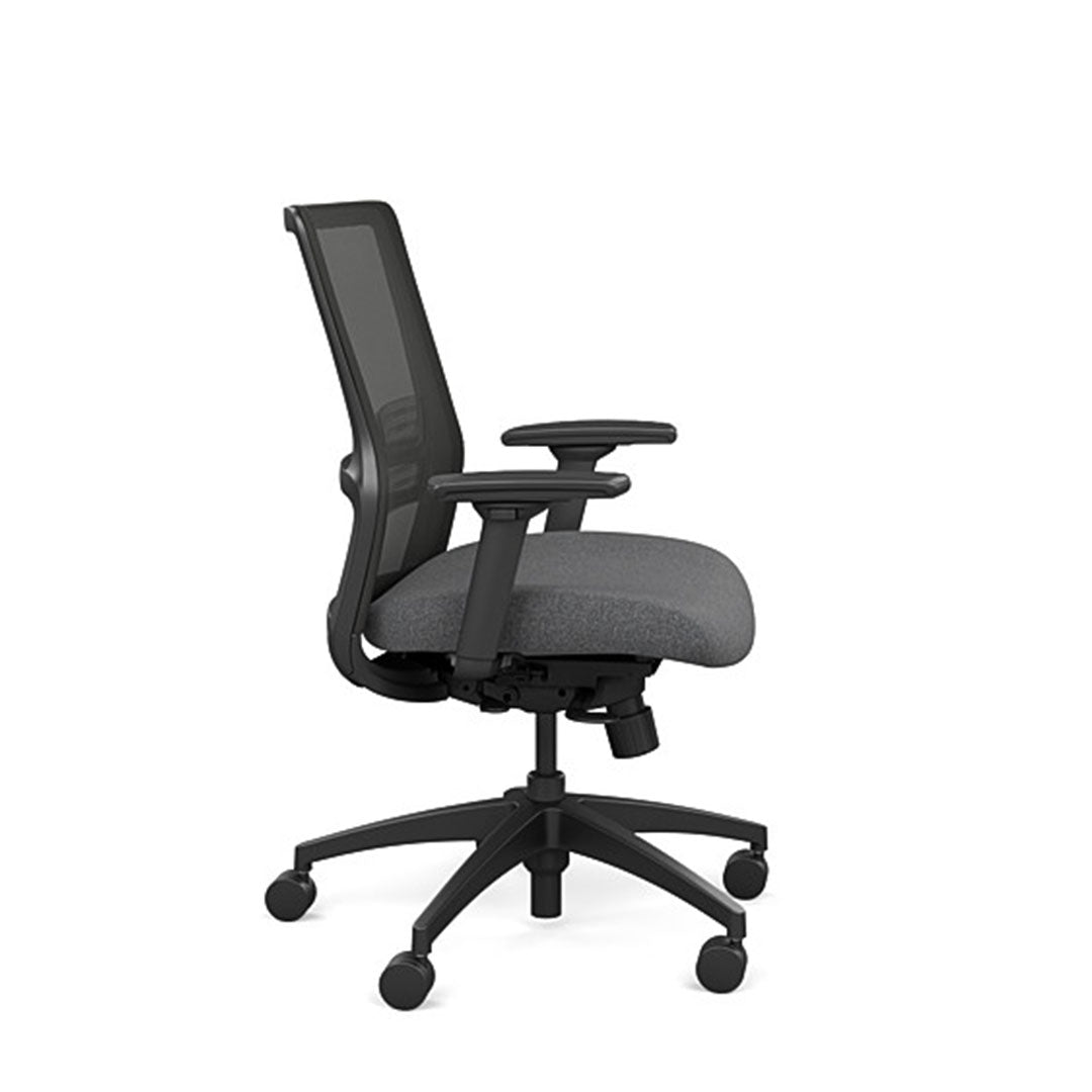 Novo Mid-Back, Mesh-Back Desk Chair - Kansas City Office Furniture